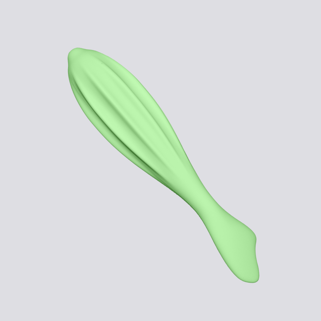 Formora Silicone Face Roller in Mint Green – Refresh your skin, reduce inflammation, and boost absorption of skincare products.